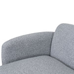 Gosling Left Chaise Modular Sofa - Glacier Grey Chaise Lounge K Sofa-Core