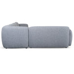 Gosling Left Chaise Modular Sofa - Glacier Grey Chaise Lounge K Sofa-Core