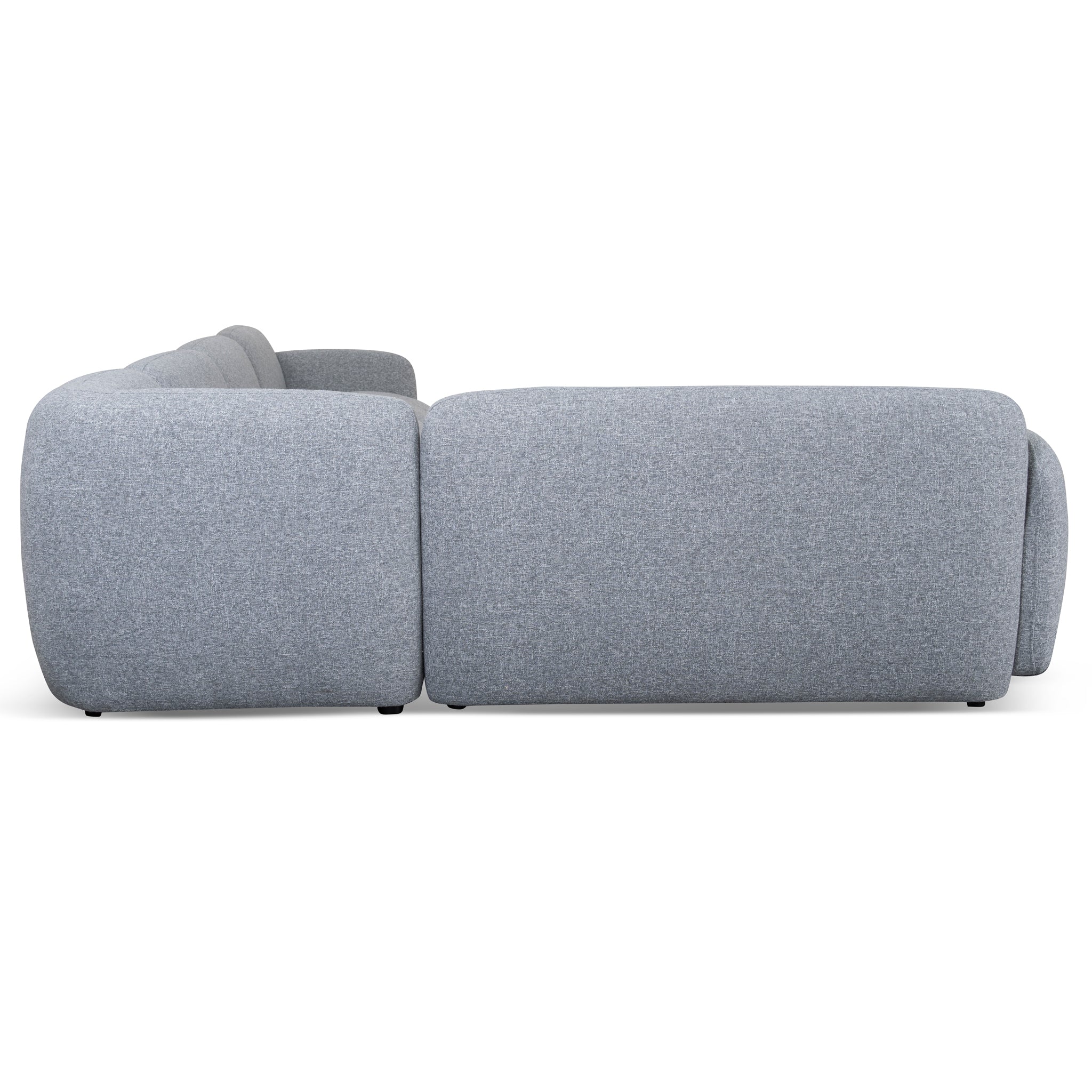 Gosling Left Chaise Modular Sofa - Glacier Grey Chaise Lounge K Sofa-Core