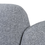 Gosling Left Chaise Modular Sofa - Glacier Grey Chaise Lounge K Sofa-Core