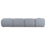 Gosling Left Chaise Modular Sofa - Glacier Grey Chaise Lounge K Sofa-Core
