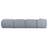 Gosling Left Chaise Modular Sofa - Glacier Grey Chaise Lounge K Sofa-Core