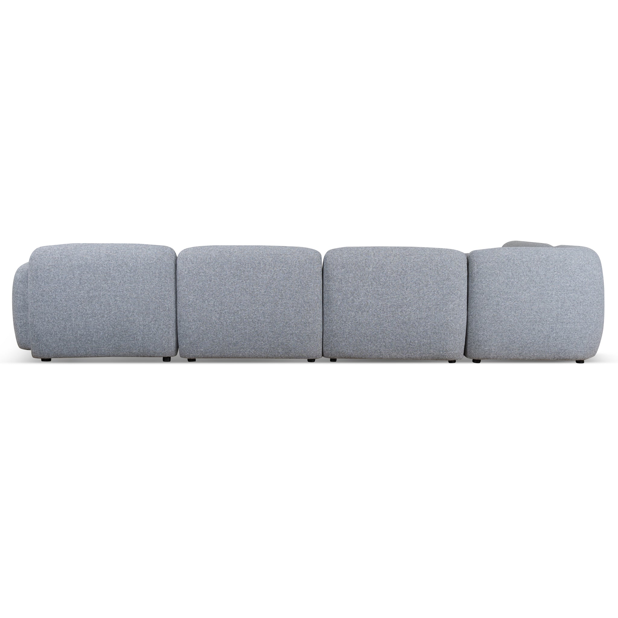 Gosling Left Chaise Modular Sofa - Glacier Grey Chaise Lounge K Sofa-Core
