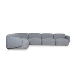 Gosling Left Chaise Modular Sofa - Glacier Grey Chaise Lounge K Sofa-Core