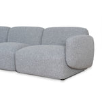 Gosling Left Chaise Modular Sofa - Glacier Grey Chaise Lounge K Sofa-Core