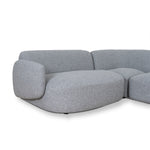 Gosling Left Chaise Modular Sofa - Glacier Grey Chaise Lounge K Sofa-Core