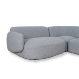 Gosling Left Chaise Modular Sofa - Glacier Grey Chaise Lounge K Sofa-Core