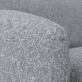 Gosling Left Chaise Modular Sofa - Glacier Grey Chaise Lounge K Sofa-Core