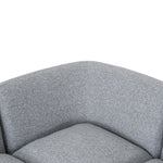 Gosling Left Chaise Modular Sofa - Glacier Grey Chaise Lounge K Sofa-Core