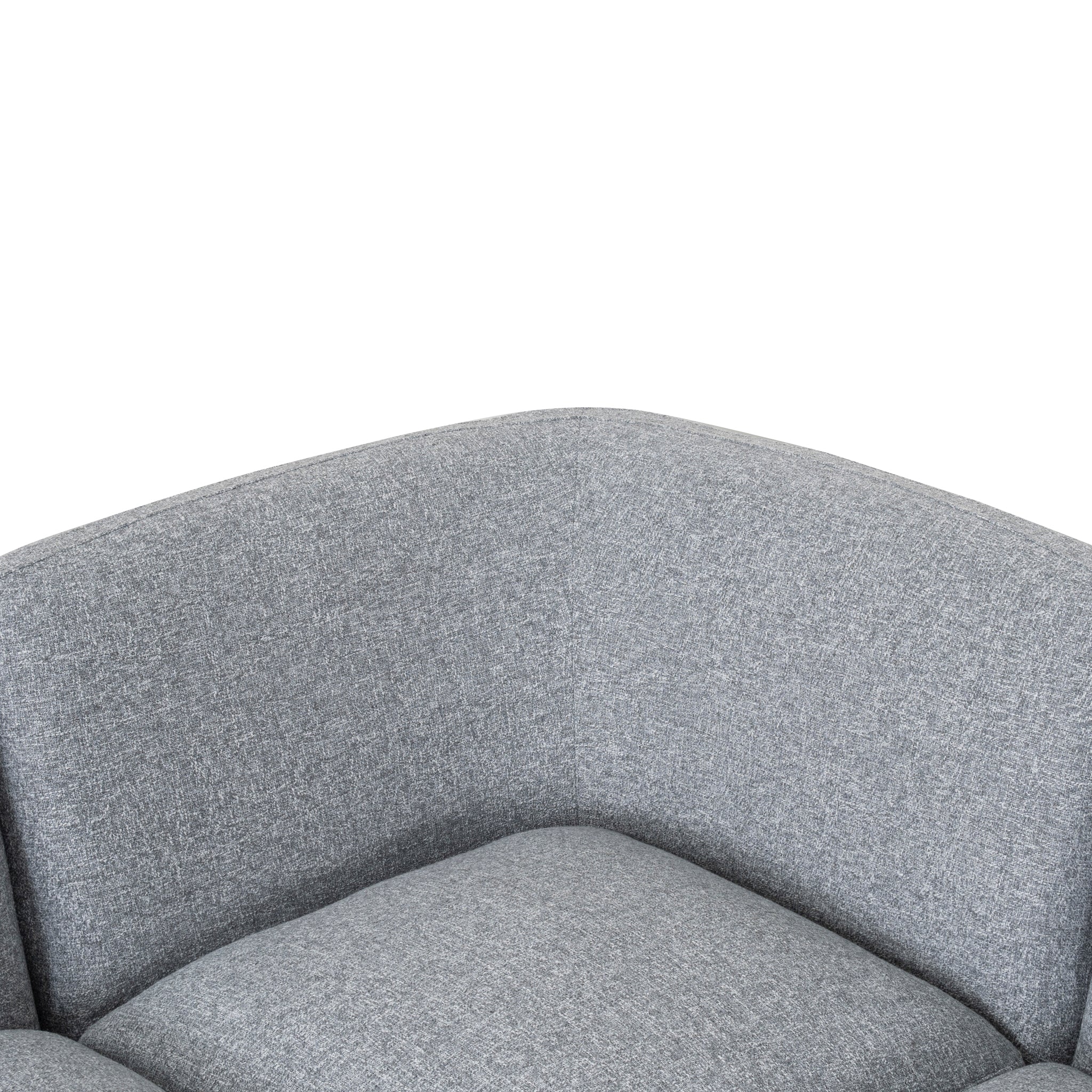 Gosling Left Chaise Modular Sofa - Glacier Grey Chaise Lounge K Sofa-Core