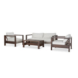 Armani 4pcs Outdoor Lounge Set - Royal Sand Outdoor Lounge Set Eminem-Core