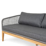 Nafisa 4pcs Outdoor Lounge Set - Grey Outdoor Set Eminem-Core