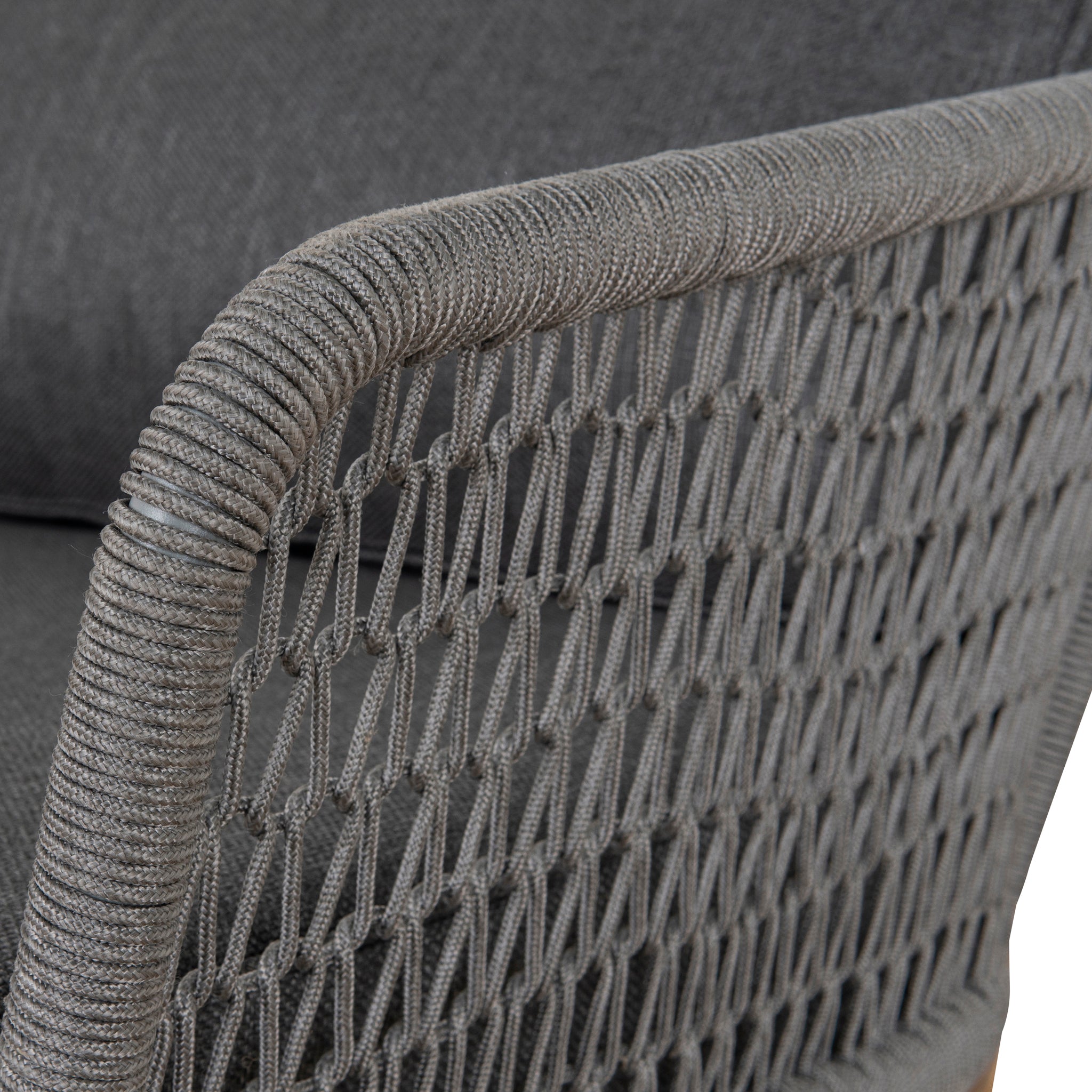 Nafisa 4pcs Outdoor Lounge Set - Grey Outdoor Set Eminem-Core