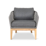 Nafisa 4pcs Outdoor Lounge Set - Grey Outdoor Set Eminem-Core