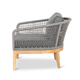 Nafisa 4pcs Outdoor Lounge Set - Grey Outdoor Set Eminem-Core