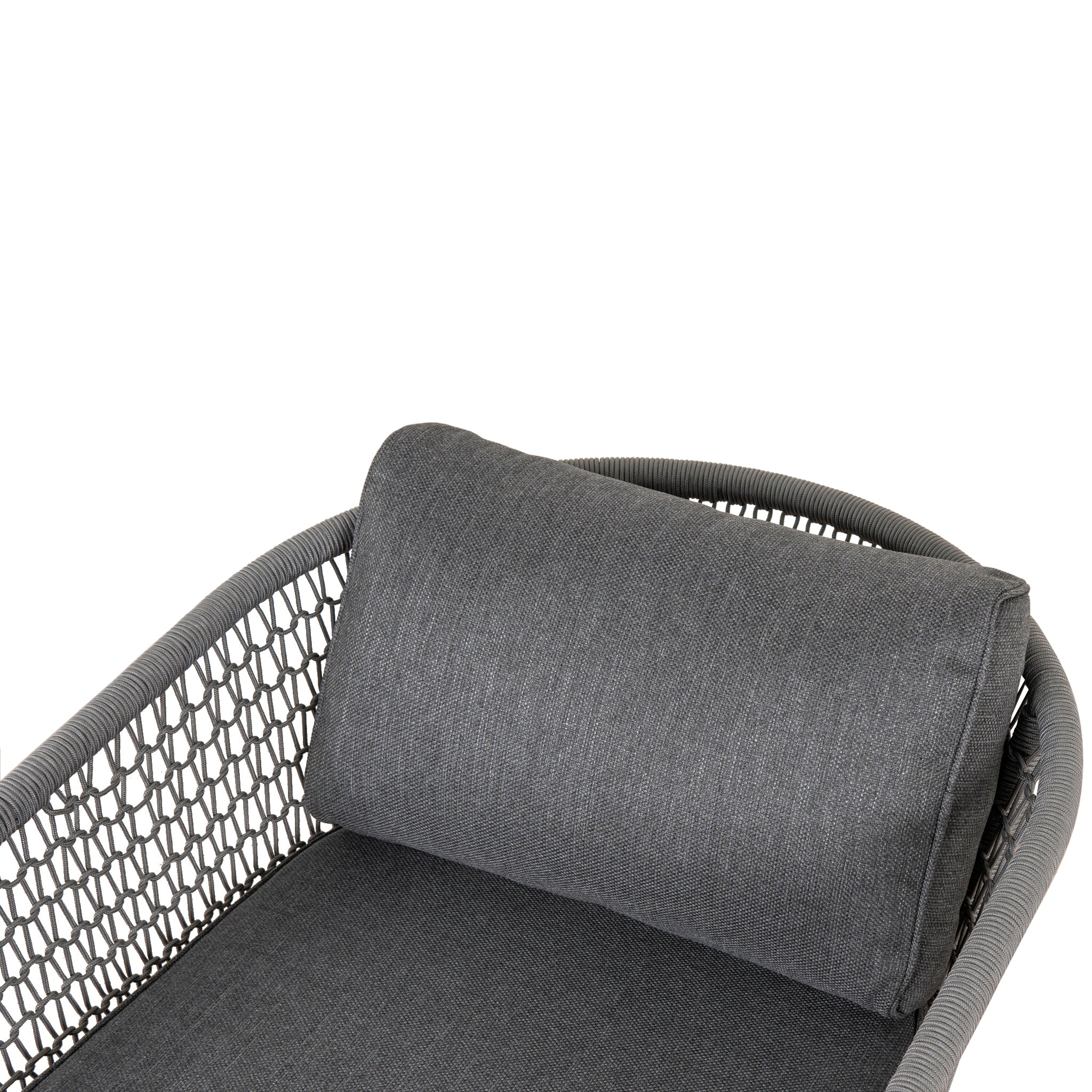 Nafisa 4pcs Outdoor Lounge Set - Grey Outdoor Set Eminem-Core