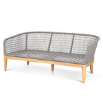 Nafisa 4pcs Outdoor Lounge Set - Grey Outdoor Set Eminem-Core