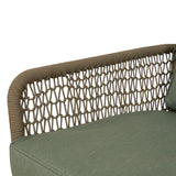 Nafisa 4pcs Outdoor Lounge Set - Royal Stone Green Outdoor Lounge Set Eminem-Core   