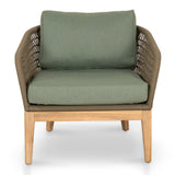 Nafisa 4pcs Outdoor Lounge Set - Royal Stone Green Outdoor Lounge Set Eminem-Core   