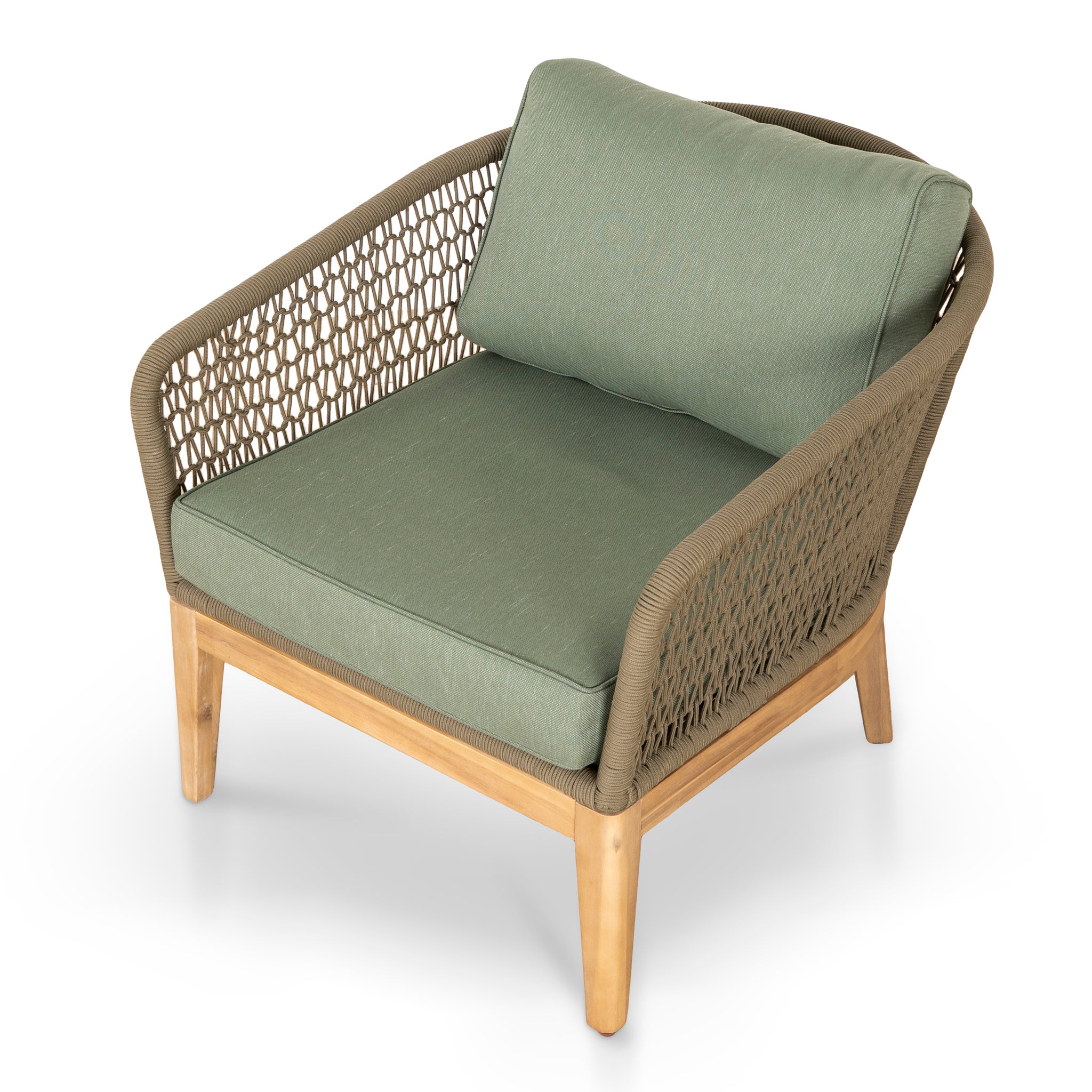 Nafisa 4pcs Outdoor Lounge Set - Royal Stone Green Outdoor Lounge Set Eminem-Core   