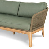 Nafisa 4pcs Outdoor Lounge Set - Royal Stone Green Outdoor Lounge Set Eminem-Core   