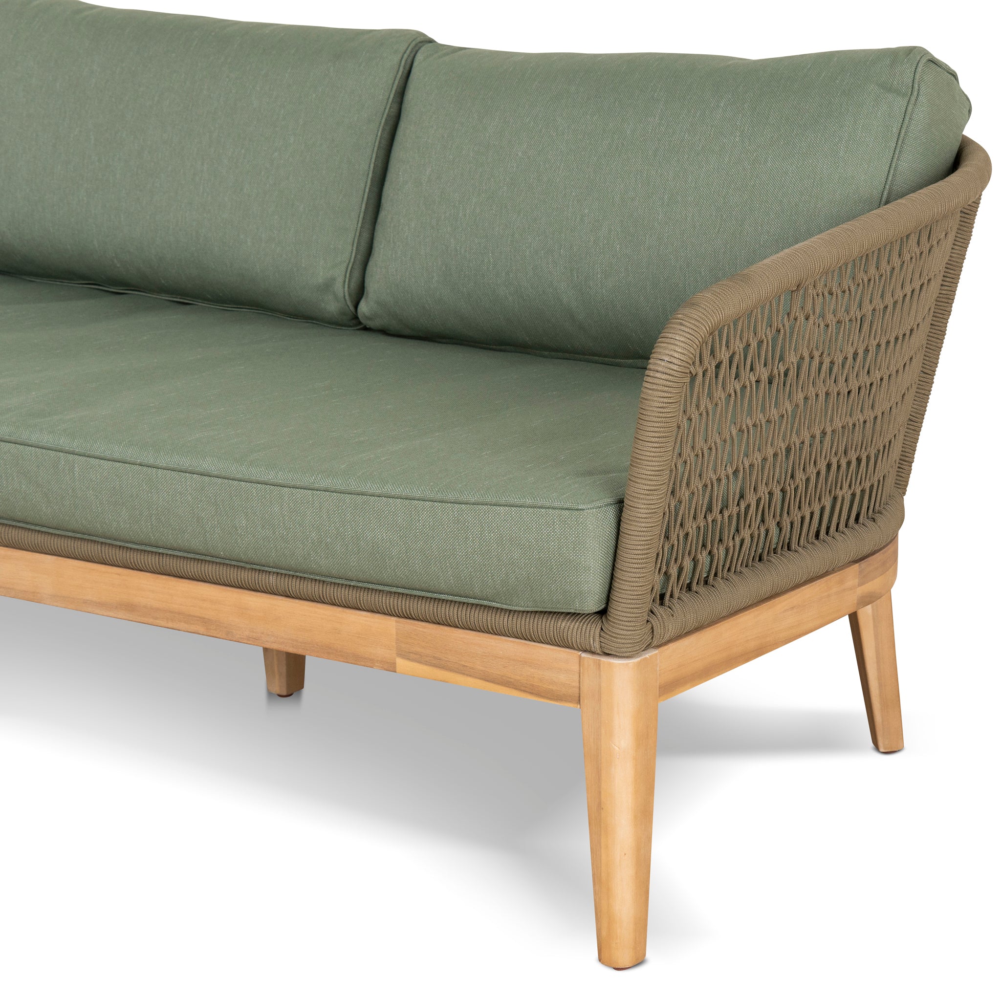 Nafisa 4pcs Outdoor Lounge Set - Royal Stone Green Outdoor Lounge Set Eminem-Core   