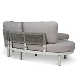 Olivan 2pcs Outdoor Corner Lounge Set - Light Brown Outdoor Set Eminem-Core