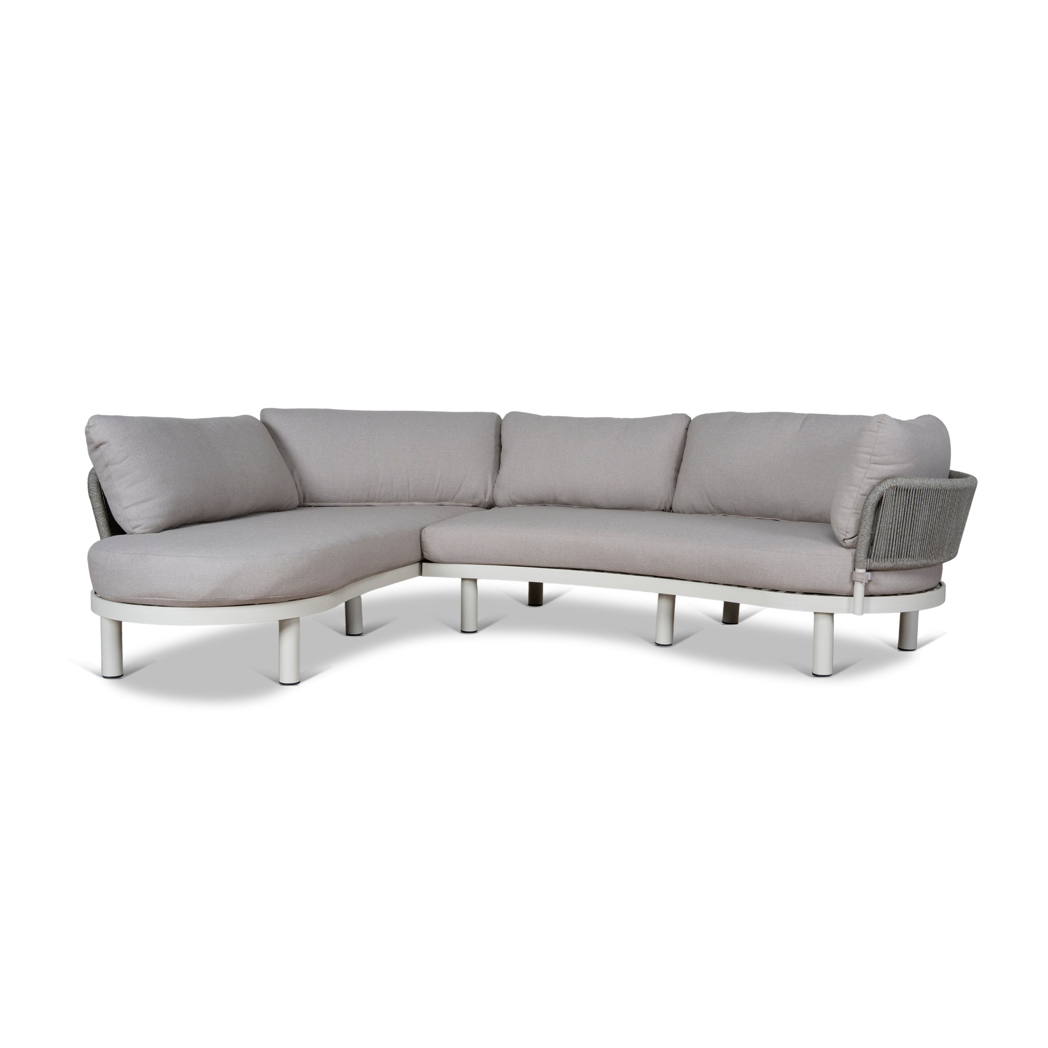 Norali Outdoor Corner Sofa - Light Brown Outdoor Sofa Eminem-Core