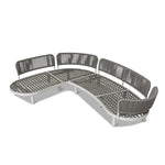 Norali Outdoor Corner Sofa - Light Brown Outdoor Sofa Eminem-Core