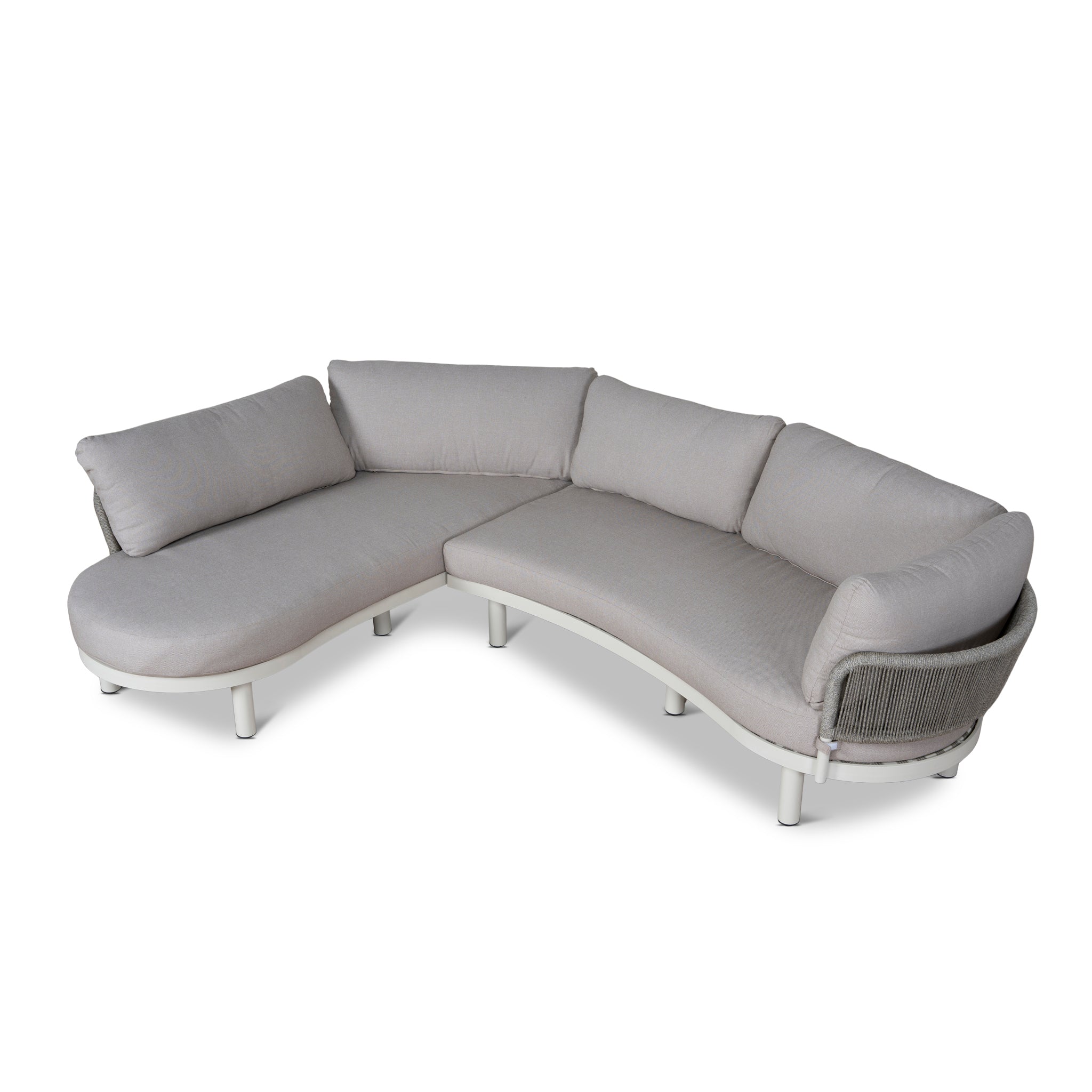 Norali Outdoor Corner Sofa - Light Brown Outdoor Sofa Eminem-Core