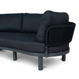 Norali Outdoor Corner Sofa - Royal Dark Grey Outdoor Sofa Eminem-Core