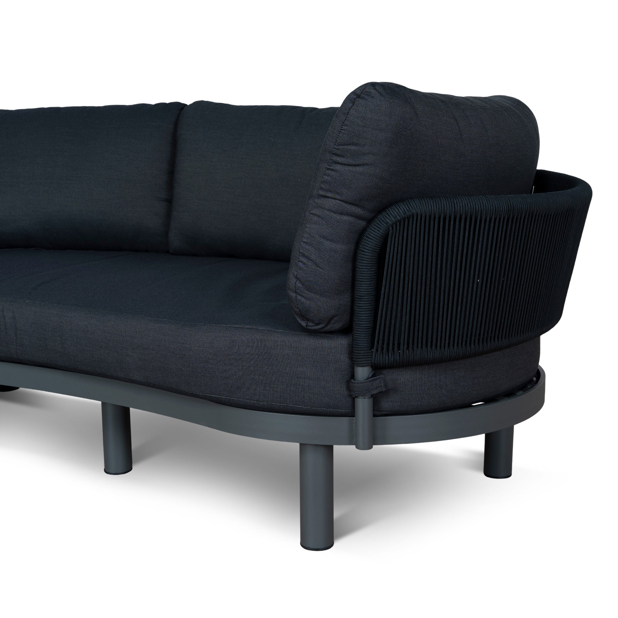 Norali Outdoor Corner Sofa - Royal Dark Grey Outdoor Sofa Eminem-Core