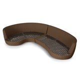 Corvina 2pcs Outdoor Corner Lounge Set - Light Brown Outdoor Set Eminem-Core