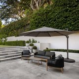 Varela 4pcs Outdoor Lounge Set - Anthracite Outdoor Lounge Set Eminem-Core