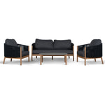 Varela 4pcs Outdoor Lounge Set - Anthracite Outdoor Lounge Set Eminem-Core