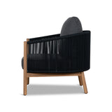 Varela 4pcs Outdoor Lounge Set - Anthracite Outdoor Lounge Set Eminem-Core