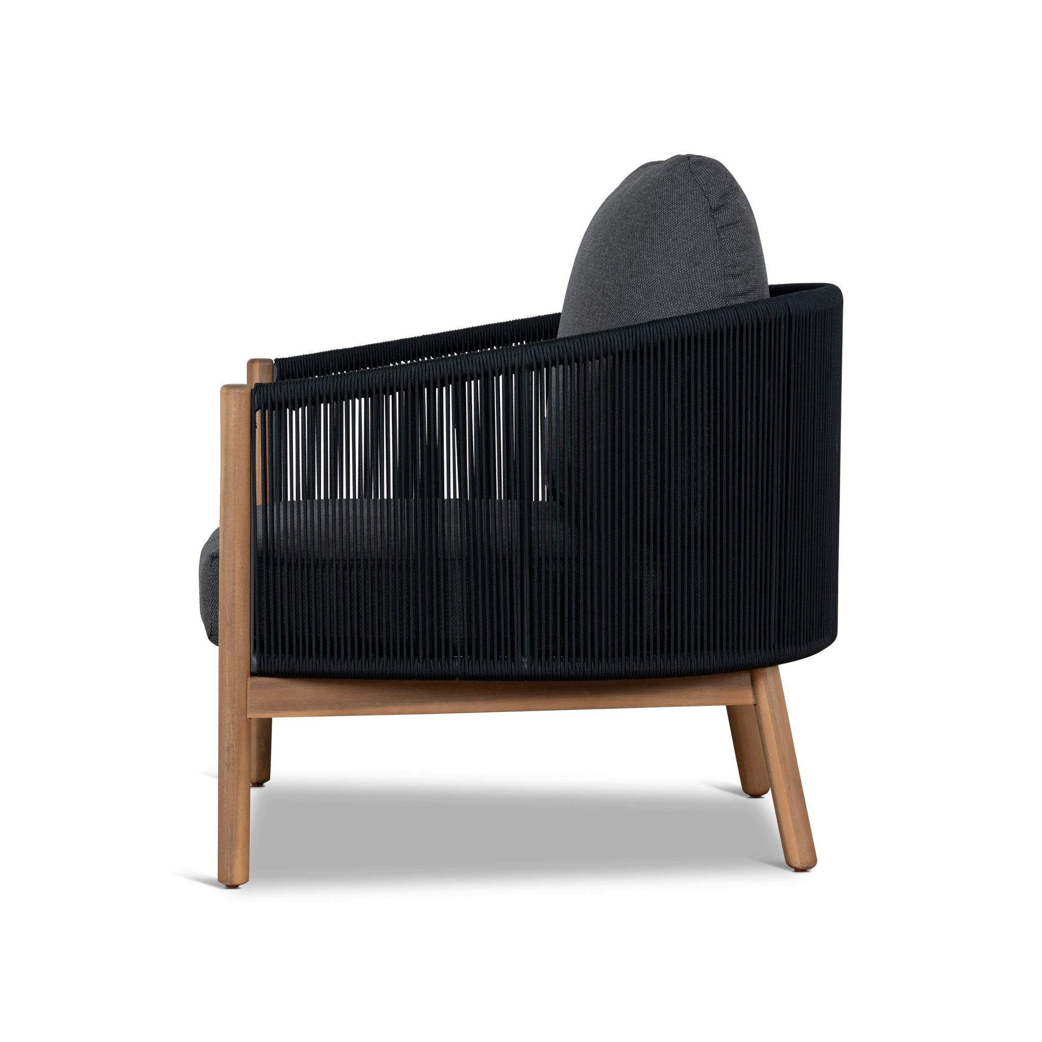 Varela 4pcs Outdoor Lounge Set - Anthracite Outdoor Lounge Set Eminem-Core