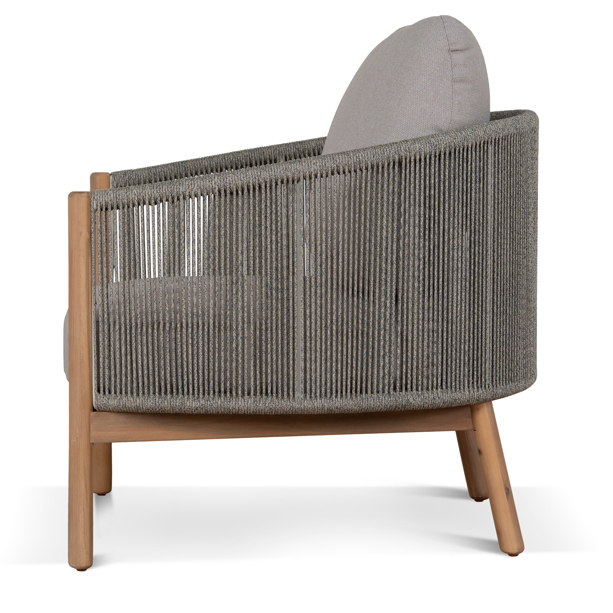 Varela 4pcs Outdoor Lounge Set - Light Brown Outdoor Lounge Set Eminem-Core