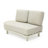 Merano 6 Seater Outdoor Corner Set - Cream White