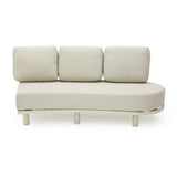 Merano 6 Seater Outdoor Corner Set - Cream White