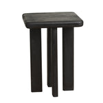 Lauv 41cm Wooden Side Table - Black Side Table Sasson-Local