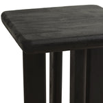 Lauv 41cm Wooden Side Table - Black Side Table Sasson-Local