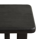 Lauv 41cm Wooden Side Table - Black Side Table Sasson-Local
