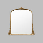 Lila Ornate Arched Mirror - Gold Mirror Warran-Local