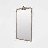 Lila Ornate Mirror - Silver Mirror Warran-Local