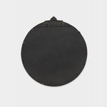 Lila Ornate Round Mirror - Brass Mirror Warran-Local
