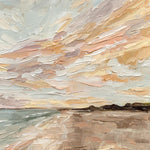 Looking For Seashells, By Hannah Weisner Wall Art Gioia-Local 40x60cm Framed Canvas Gold