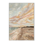 Looking For Seashells, By Hannah Weisner Wall Art Gioia-Local 40x60cm Framed Canvas White