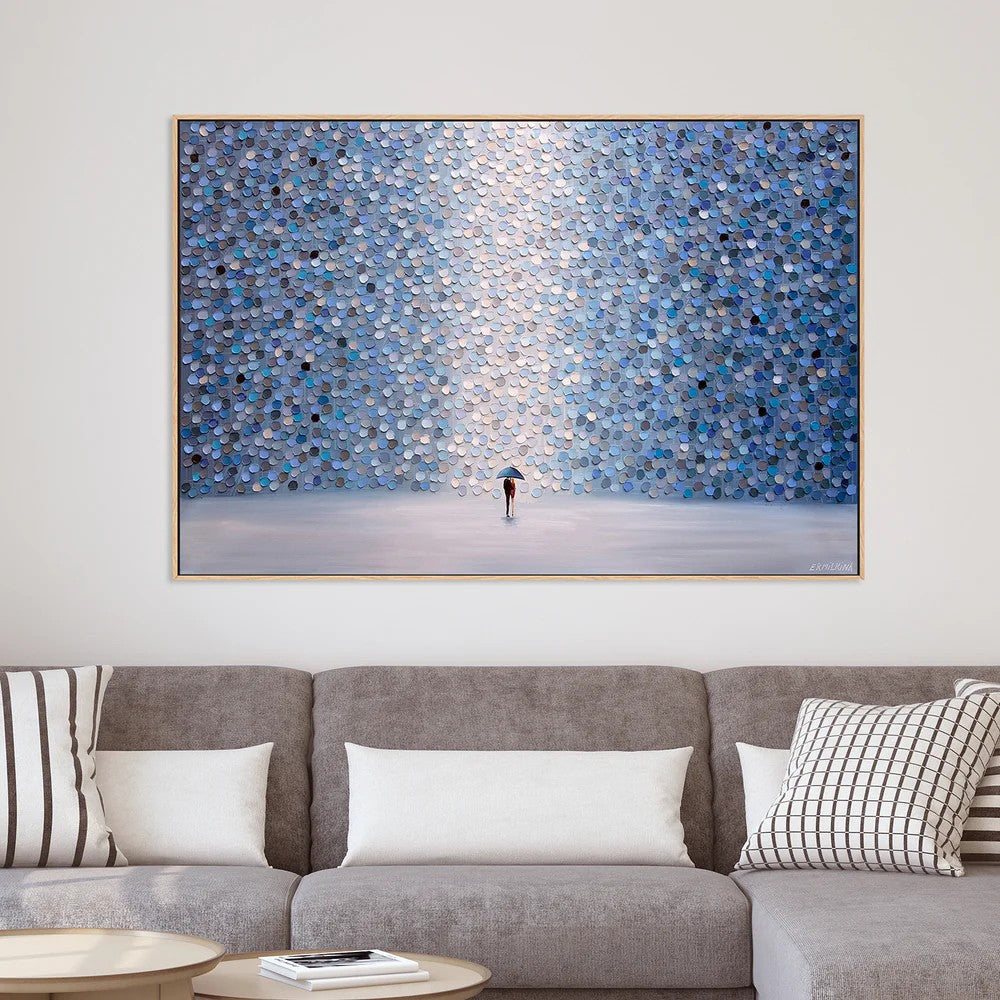 Love Under Umbrella, By Ekaterina Ermilkina Wall Art Gioia-Local