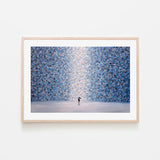 Love Under Umbrella, By Ekaterina Ermilkina Wall Art Gioia-Local 60x40cm Framed Poster Black